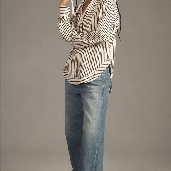 Anthropologie. NWT Wharfside Hooded Sweatshirt Mediu - Picture 3 of 6